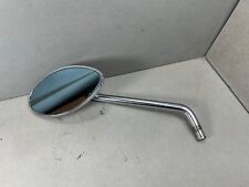 Specchietto a goccia  corpo cromato moto d'epoca custom fissaggio a morsetto