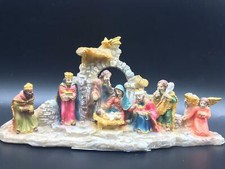 Natività gruppo presepe con