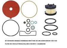 RIDUTTORE BRC GENIUS MB 800 1200 KIT REVISIONE ORIGINALE + FILTRO ELETTROVALVOLA