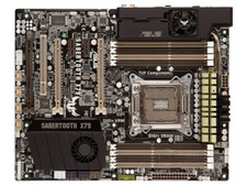 Per ASUS SABERTOOTH X79 scheda madre X79 LGA2011 8*DDR3 64G ATX testata ok