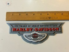 8 1/4" Harley Davidson 100° Anniversario Patch Ali 2003 Medium 100 anni