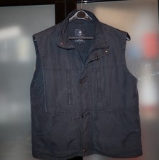 GILET UOMO BLU VINTAGE FAY