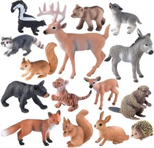 Set 15 statuine animali della