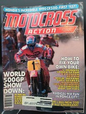 November 1989 MOTOCROSS ACTION