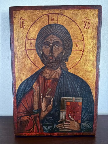Icona greca ortodossa fatta - icona,