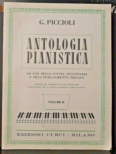 Piccioli antologia - piccioli,