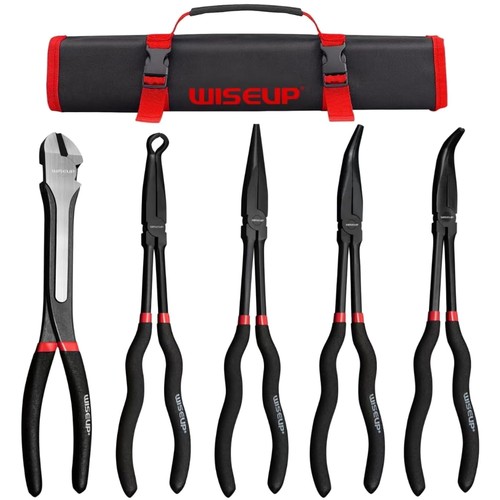 Pinze becco lungo set 5 - pinze,