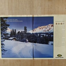 Land Rover Range Rover 4.6 HSE 1996 Vintage Pubblicità Annuncio Advert Advertising
