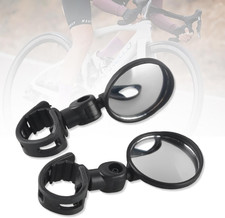 2 Pcs Specchietto Retrovisore Bici, 360° Ruotabile HD Specchietto Retrovisore pe