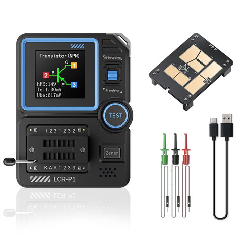Tester per transistor lcr - per,