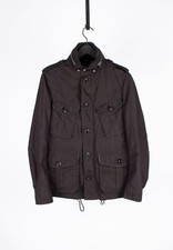 Giacca nera con cappuccio uomo