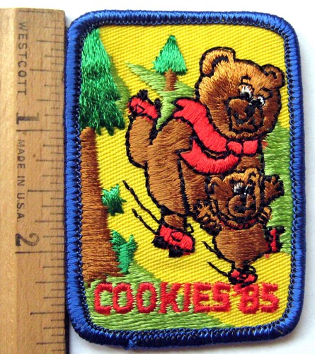 Vintage girl scout 1985 cookie - vintage,