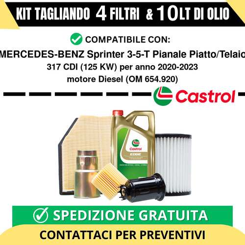 Tagliando per mercedes benz - tagliando, mercedes-benz