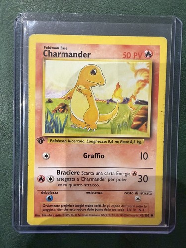 Carta pokemon charmender - carta, set