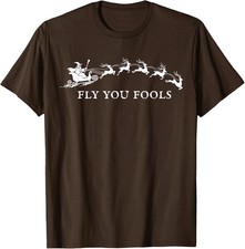 Funny Fly Fools Santa Sleigh