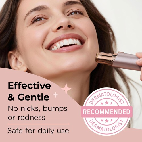 Facial hair removal - facial, women