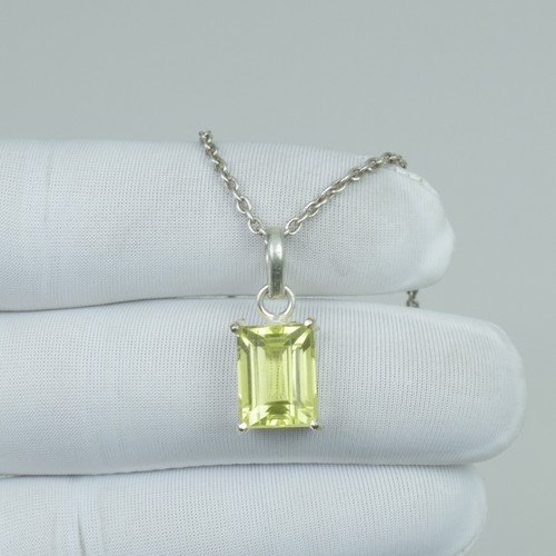 Aaa collana zaffiro giallo - aaa,