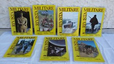MILITARIA LOTTO 7 MENSILI STORICHE RIVISTE MILITARI E.I. ANNI 80  COLLEZIONE