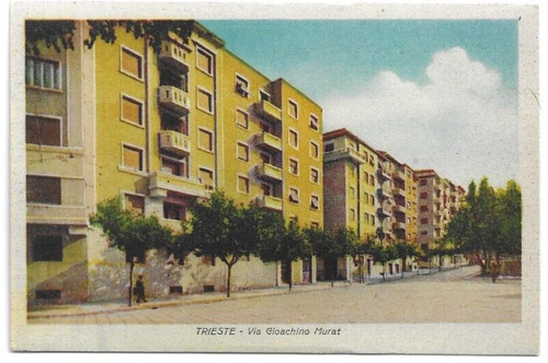 Cartolina trieste campi - cartolina,