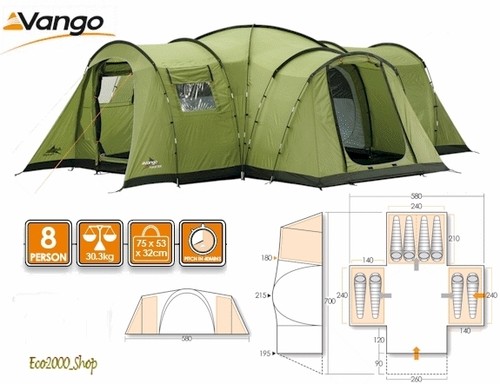 Tenda campeggio vango - tenda,