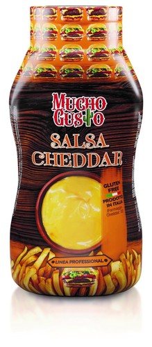 Salsa cheddar senza glutine - cheddar,