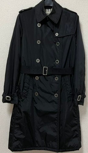 Burberry piumino trench nero