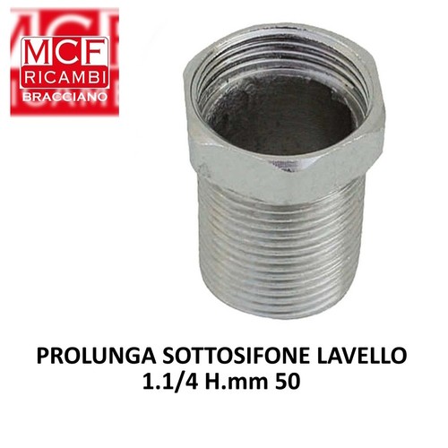 Prolunga ottone cromato sotto - ottone,