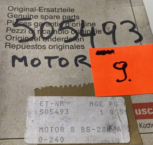 Motore cappa aspirante