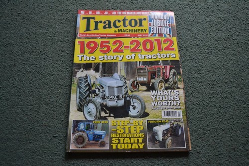 Tractor machinery magazine - tractor,