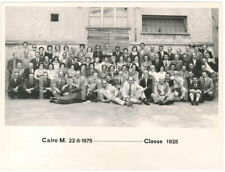 1975 CAIRO MONTENOTTE Leva classe 1925 - Festa 50 anni - Foto gruppo 24x18