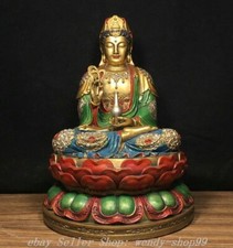 Statua vaso Buddha 12" vecchio