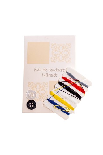 Set cucito scatolato bottoni - set,