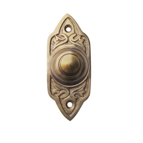Campanello art nouveau piatto - campanello,