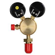 Regolatore acetilene monofase 2 gauge bombola gas 25 bar saldatore