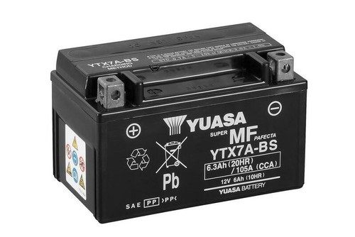 Batteria yuasa ytx7a - yuasa, ytx7a-bs