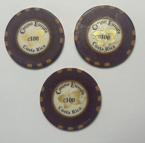 Lotto chip casinò vintage - casinò,