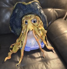 Maschera Pirati dei Caraibi Davy Jones Disney Travestimento 2006 Halloween Tentacolo