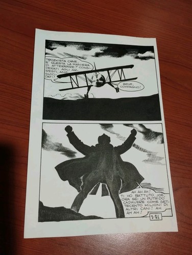 Tavola original comic art - tavola,
