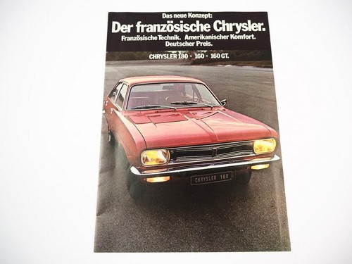 Simca chrysler 160 - simca,