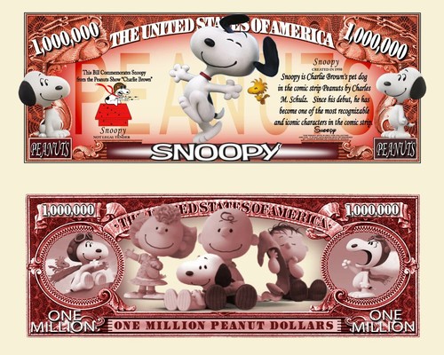 Snoopy billet 1 million - -,