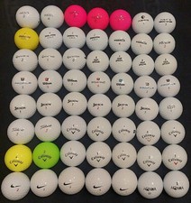 56 palline golf PEARL palle NIKE TAYLORMADE CALLAWAY SRIXON WILSON BRIDGESTONE