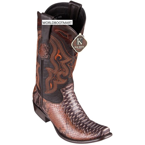 Stivali western king exotic - stivali,