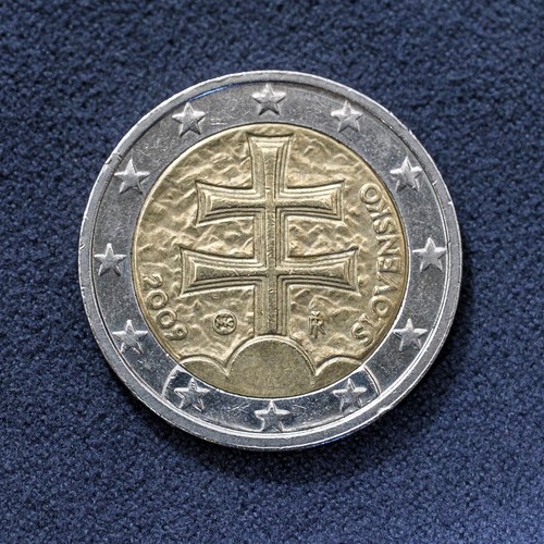 Moneta euro slovensko - euro, 2009