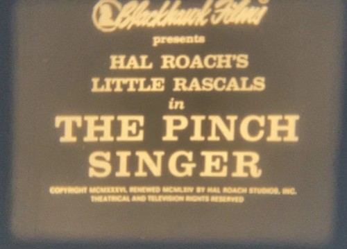 Pinch singer - “pinch, singer”