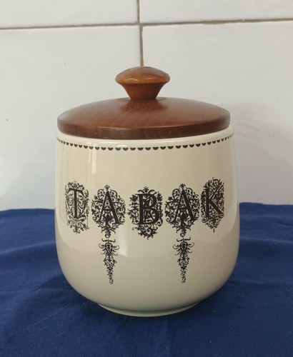 Vaso barattolo porta - vaso, tabacco