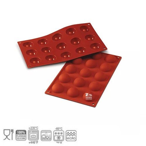 Stampo silicone half sphere - stampo, 3d