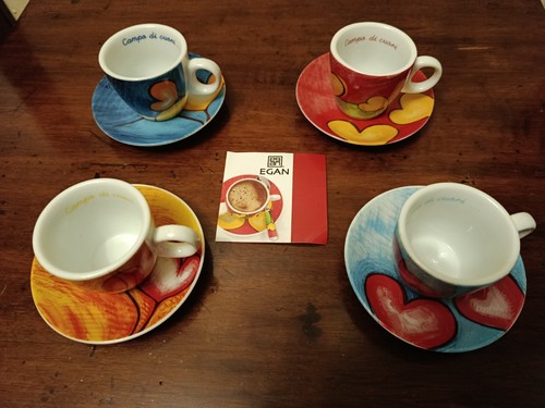 Set tazzine piattino egan - 14,