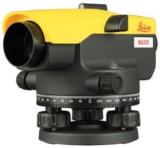 Livello Ottico Automatico Leica Geosystems NA320 20X Ingrandimento Con Custodia
