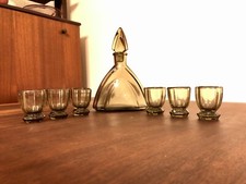 Set Liquore Boemia Art Deco