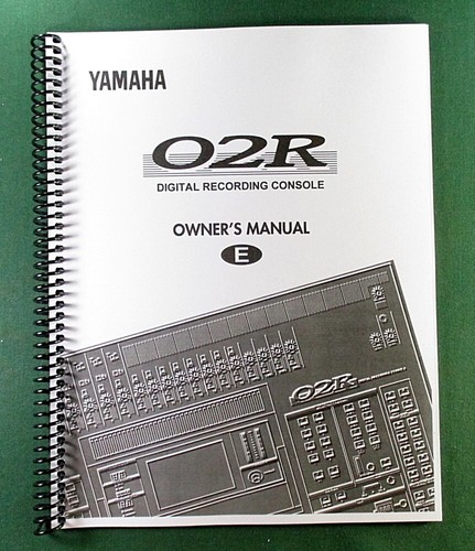 Yamaha 02r instruction - yamaha,